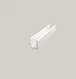 Hollow PVC Shutter——U shape for Pin